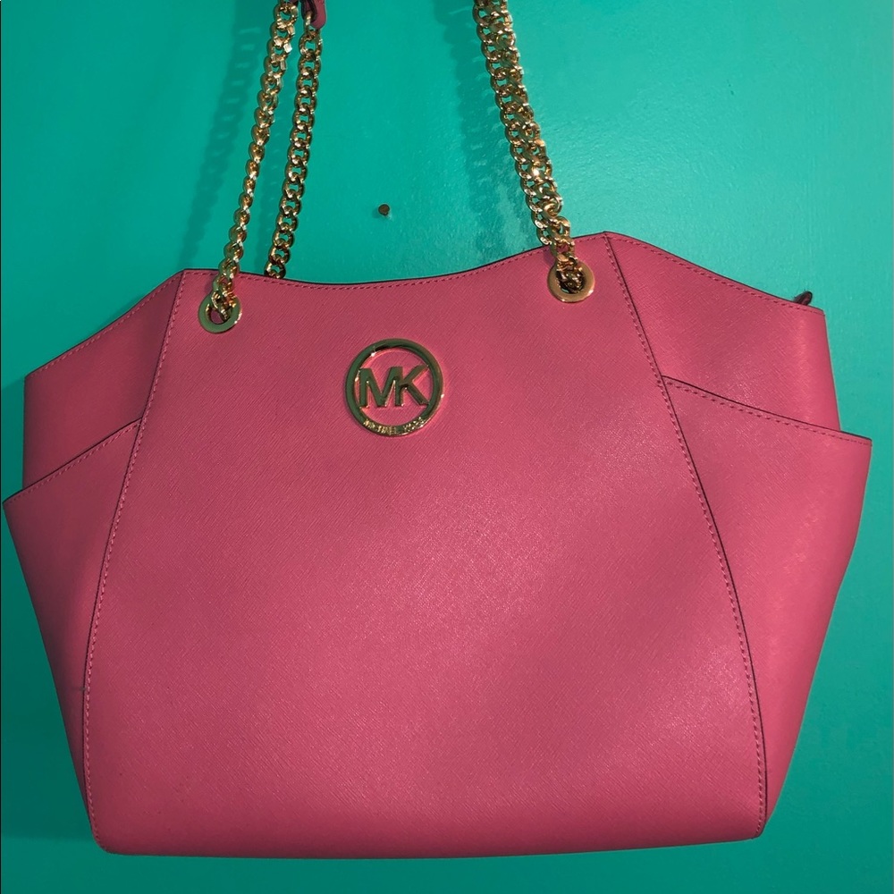 Michael Kors Jet Set Large Saffiano Leather Purse